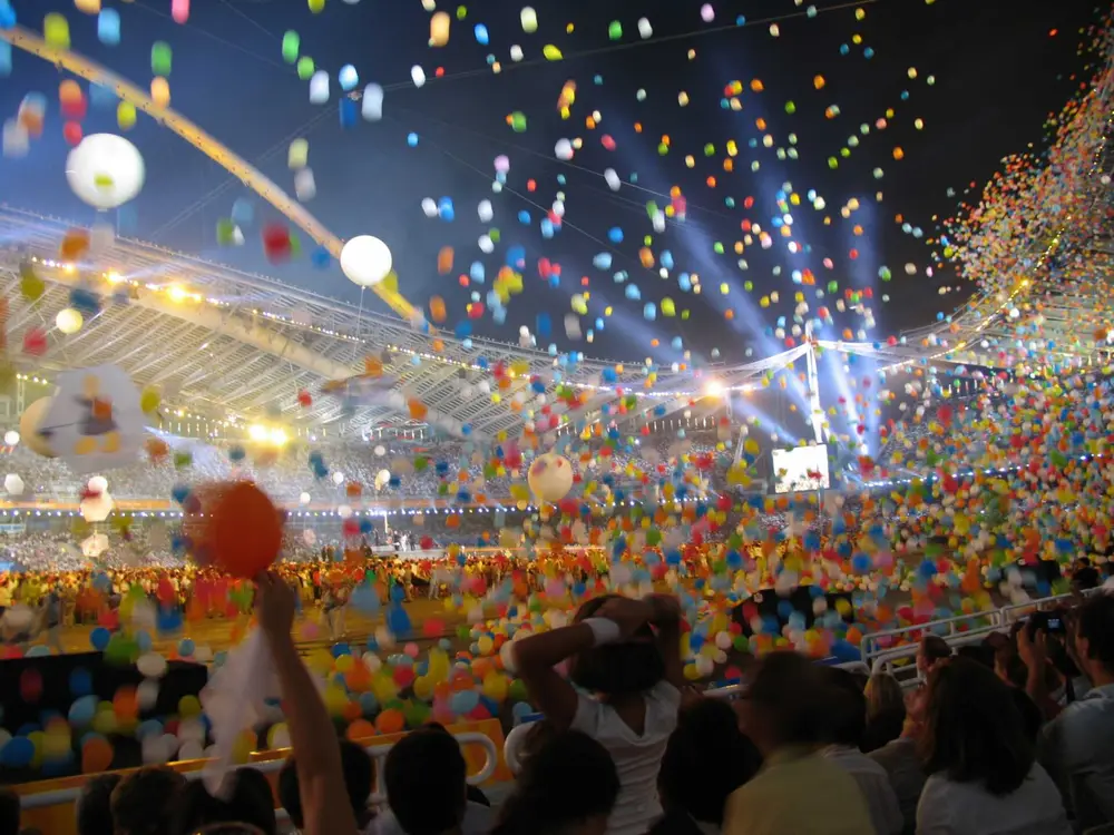 2004年雅典奥运会闭幕式