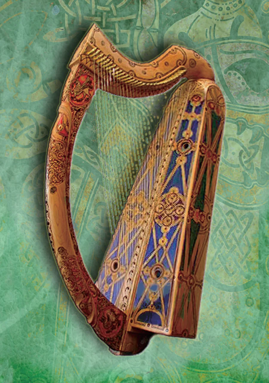 凯尔特竖琴(Celtic harp)