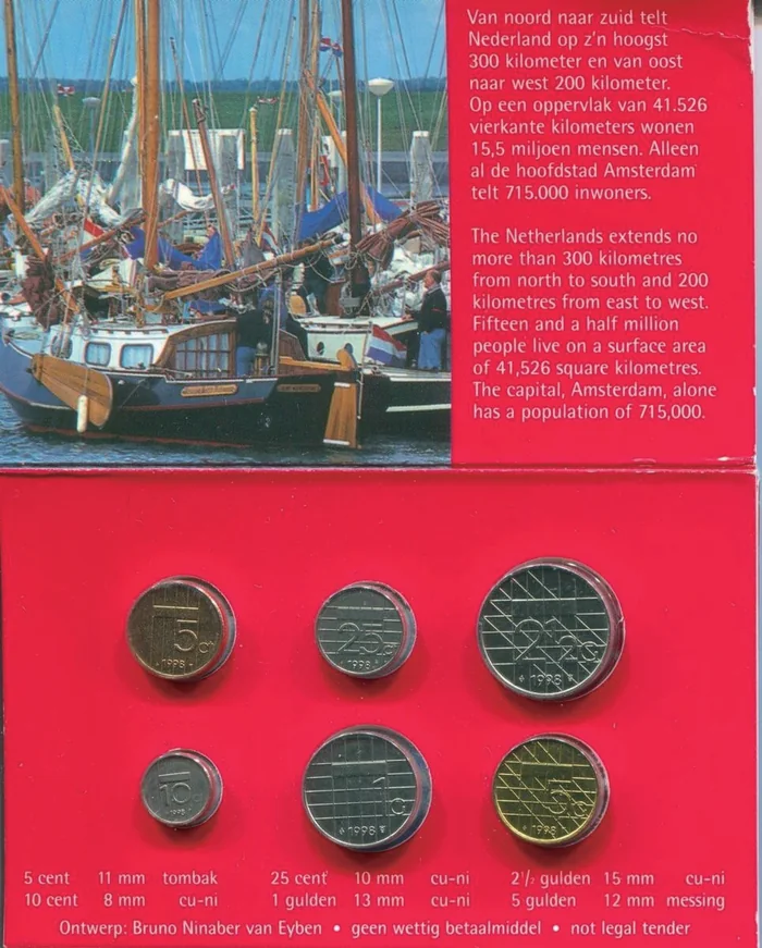 迷你硬币套装(Mini Coin set) · 1998 年发行的迷你套装