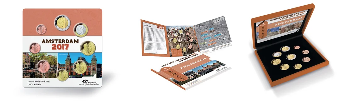 set A.3 · 2017–2021 · 第三系列 —— 荷兰城市(UNC、BU、Proof)