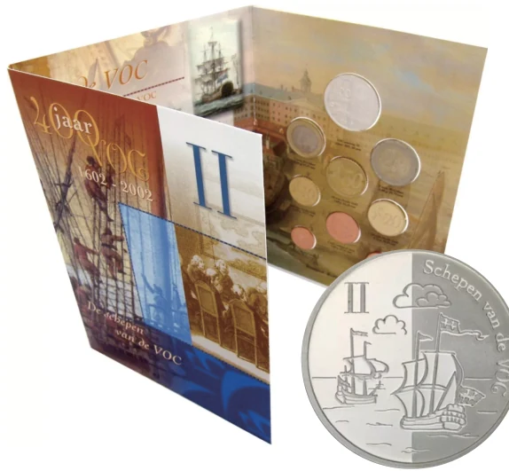 set S · 2002.2 · 联合东印度公司成立400周年(2/6) —— 船舶 · 发行量 10,000