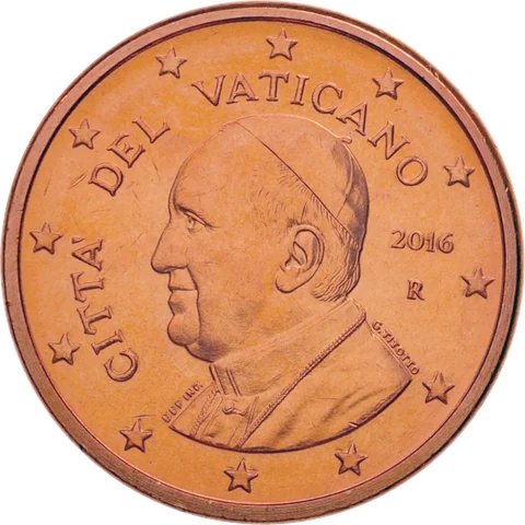 第四版 · 2014–2016 · 1、2、5 欧分 方济各（Franciscus）· 左侧面像